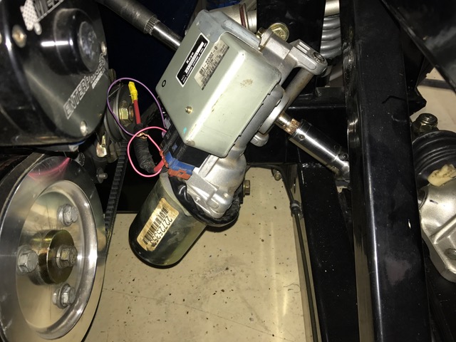 The output shaft has a 16.5mm spline. I bought a coupler that has a 3/4 round on the downstream side that I will weld a DD shaft to mate with the DD U-joint going to the rack.